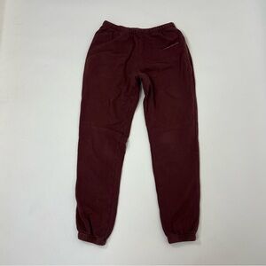 Purple/burgundy spiritual gangster sweatpants